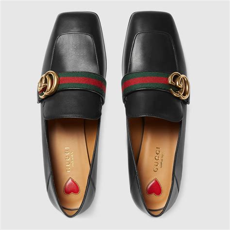 gucci gg web loafer|gucci loafers female.